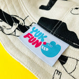 YUK FUN Bucket Hat Pencil Party Print