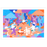 YUK FUN Fairy Ring Art Print