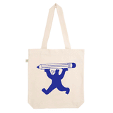 YUK FUN Pencil Person Tote Bag
