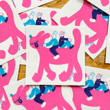 Dog Riders Sticker
