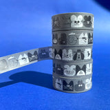 YUK FUN Joy Boys B&W Washi Tape