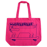 YUK FUN Long Dog Tote Bag
