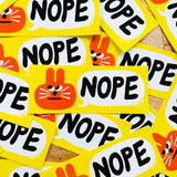 YUK FUN Nope Sticker