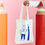 Illustrated Art tote bag by YUK FUN