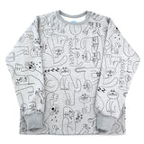 Dora Grey Organic Sweatshirt