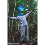 Super fun grey and black organic cotton tracksuits made in the UK by independent brand YUK FUN