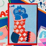 YUK FUN Christmas Cards - Cats Only Edition