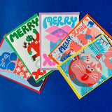 YUK FUN Christmas Cards - Cats Only Edition