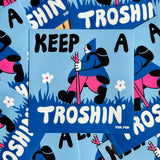 YUK FUN Keep A Troshin Sticker