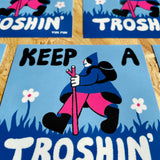 YUK FUN Keep A Troshin Sticker
