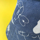 YUK FUN Denim Bucket Hat