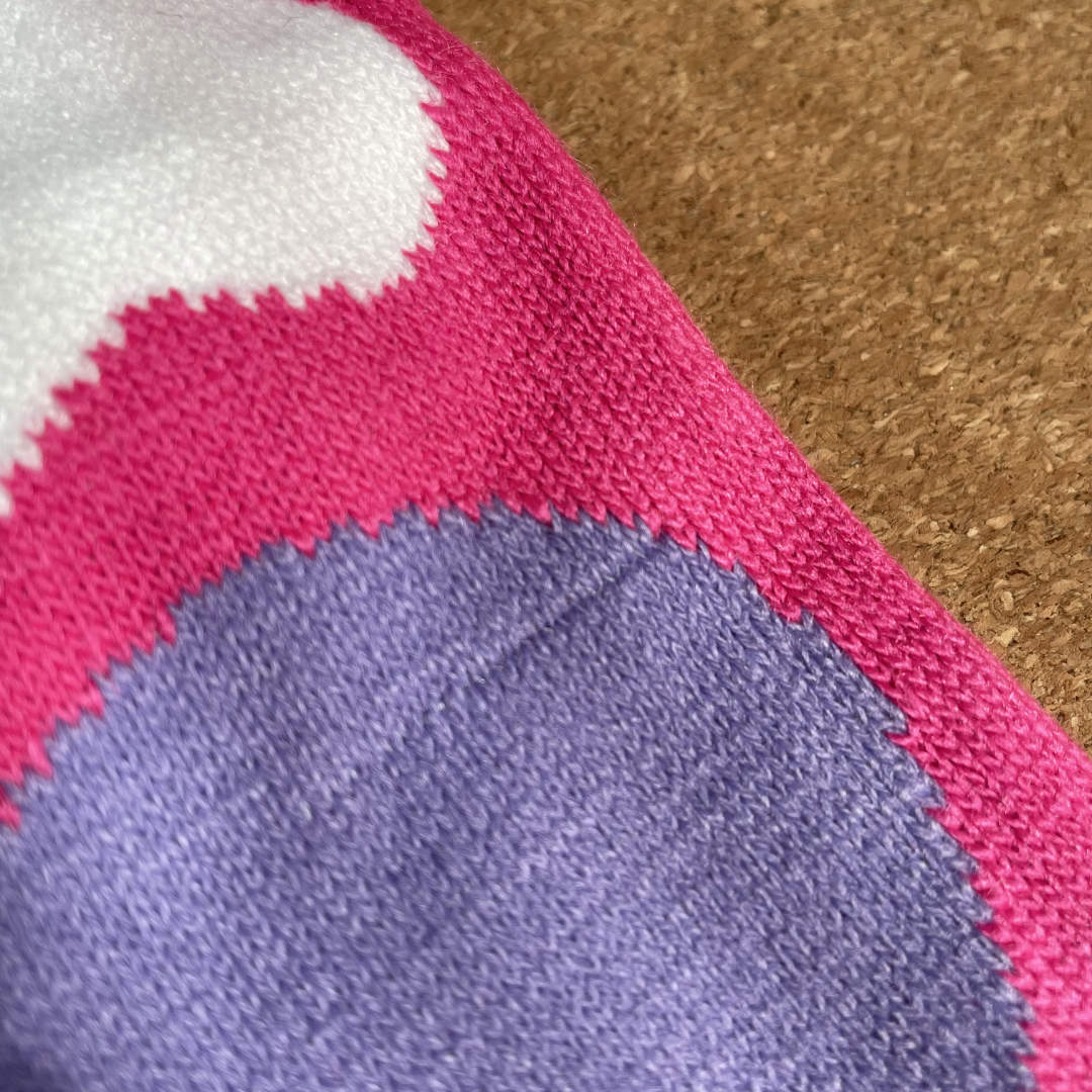 Dodgy Chit Chat Scarf - Lilac & Pink