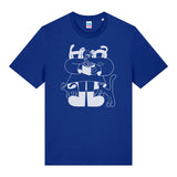 YUK FUN Drawing Cats T-shirt