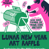 Lunar New Year Art Raffle Ticket