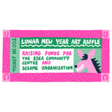 Lunar New Year Art Raffle Ticket