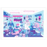 YUK FUN Print Club Riso Art Print