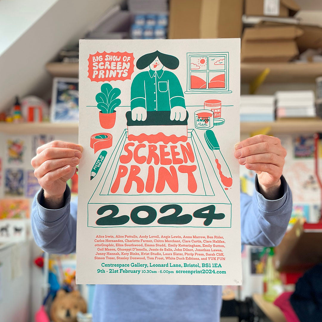 Screen Print 2024 Poster by YUK FUN