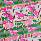 Lunar New Year Postcards 2026 - Pack of 3