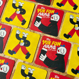 YUK FUN Arms Beermats