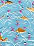YUK FUN Blue Cat Sticker