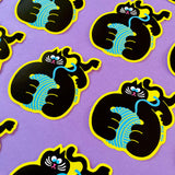 YUK FUN Cat Ball Sticker