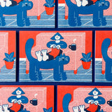 YUK FUN Cat Greetings Cards