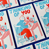 YUK FUN Cat Greetings Cards