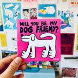 YUK FUN Dog Friend Sticker
