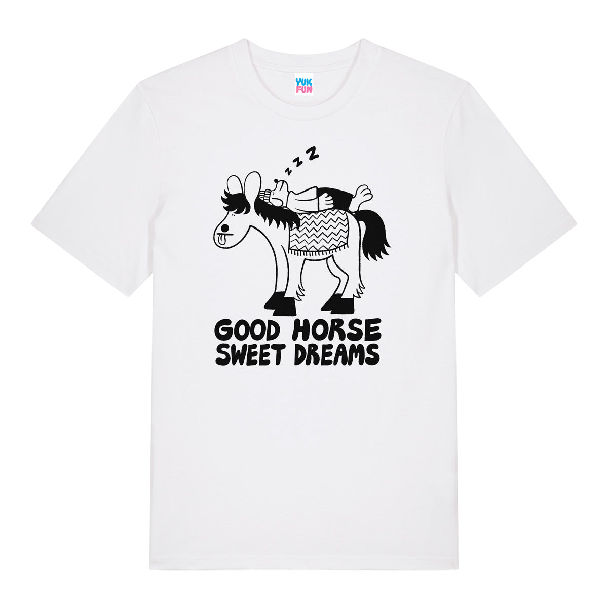 YUK FUN Good Horse Sweet Dreams T-shirt