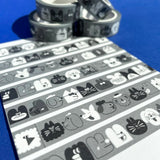 YUK FUN Joy Boys B&W Washi Tape