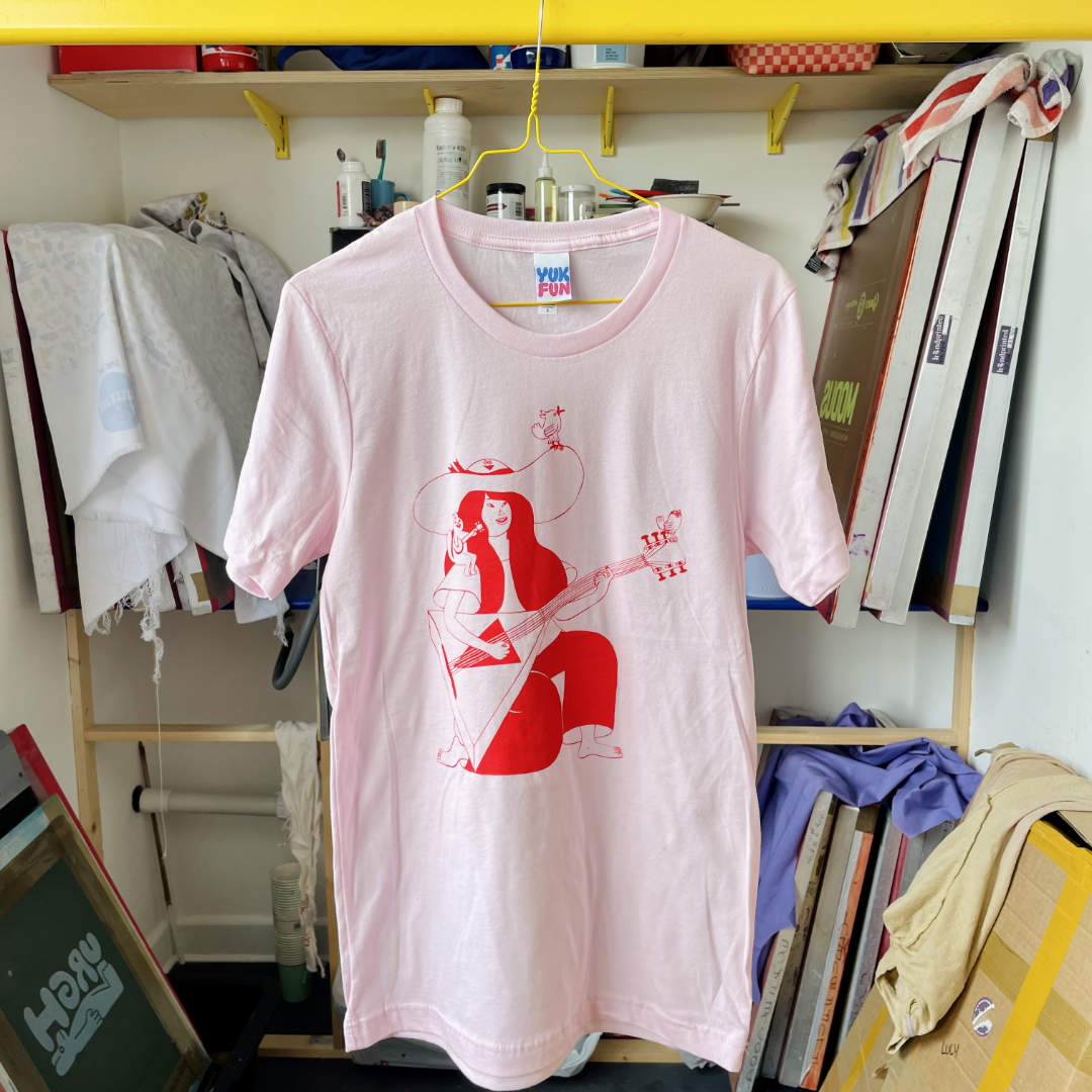 MISPRINTED Pink Choon Chums T-shirt - S