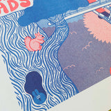 YUK FUN No More Roads Riso Print