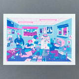 YUK FUN Print Club Riso Art Print