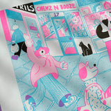 YUK FUN On The Street Riso Print