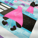 YUK FUN On The Street Riso Print