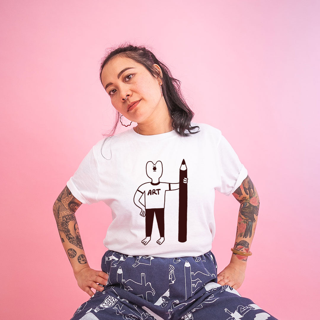 MISPRINTED Art T-shirt - S