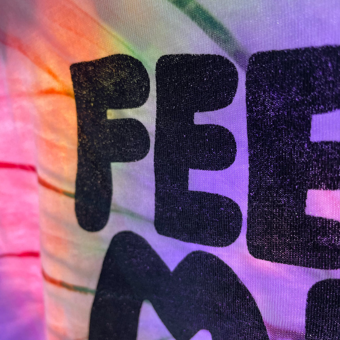 Dodgy Feed Me Tie-dye T-shirt - XS/S
