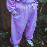 Dora Lilac Organic Joggers